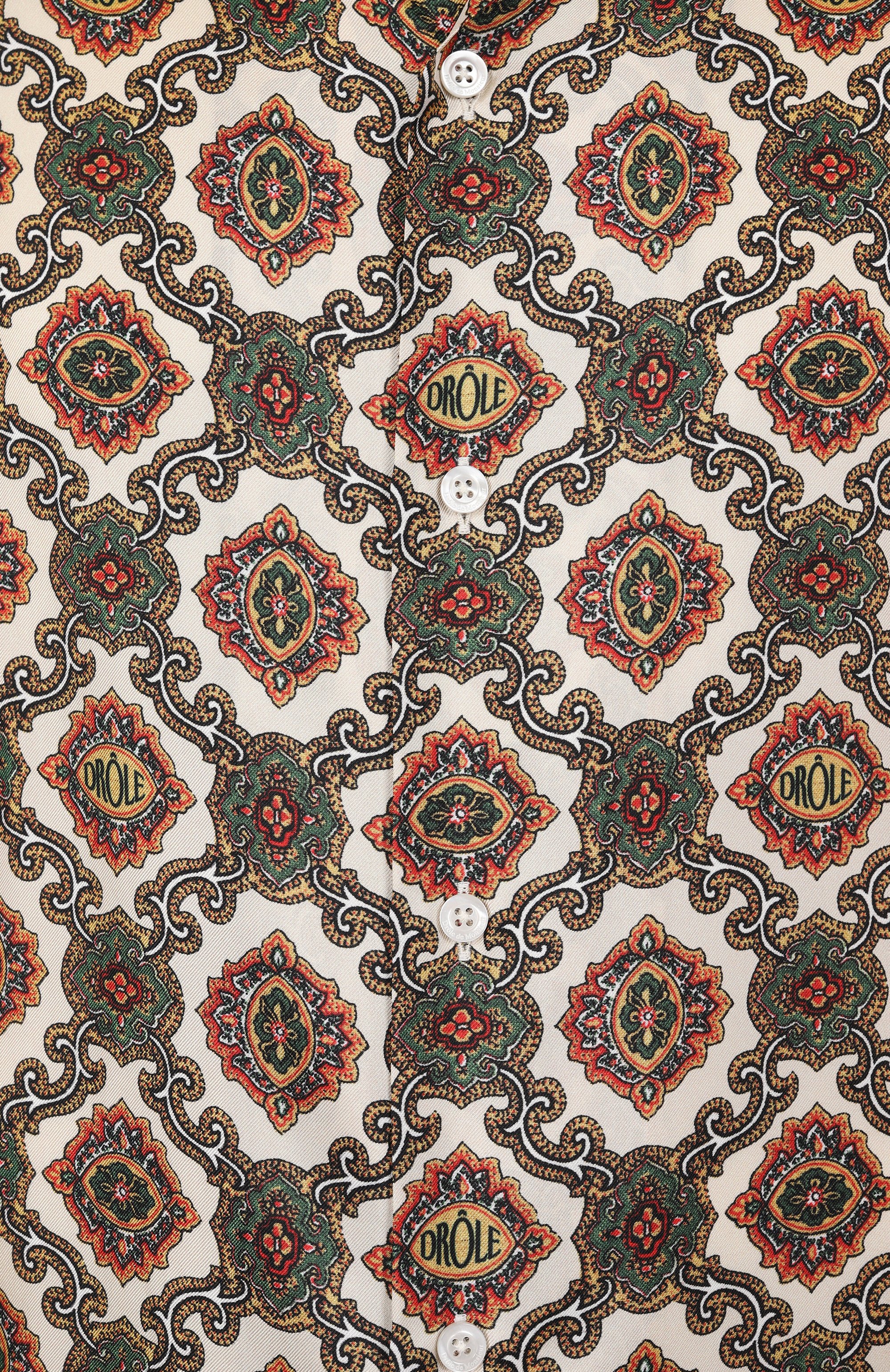 Шелковая рубашка DROLE DE MONSIEUR, арт. E-SH187-SE006-BG, фото 6