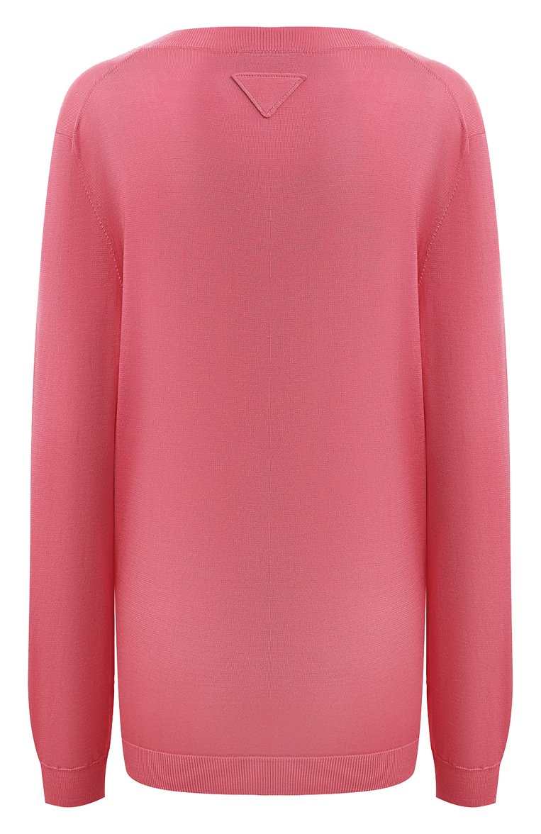 Шелковый пуловер PRADA, арт. P24H1N-XIX-F0028-211, фото 2