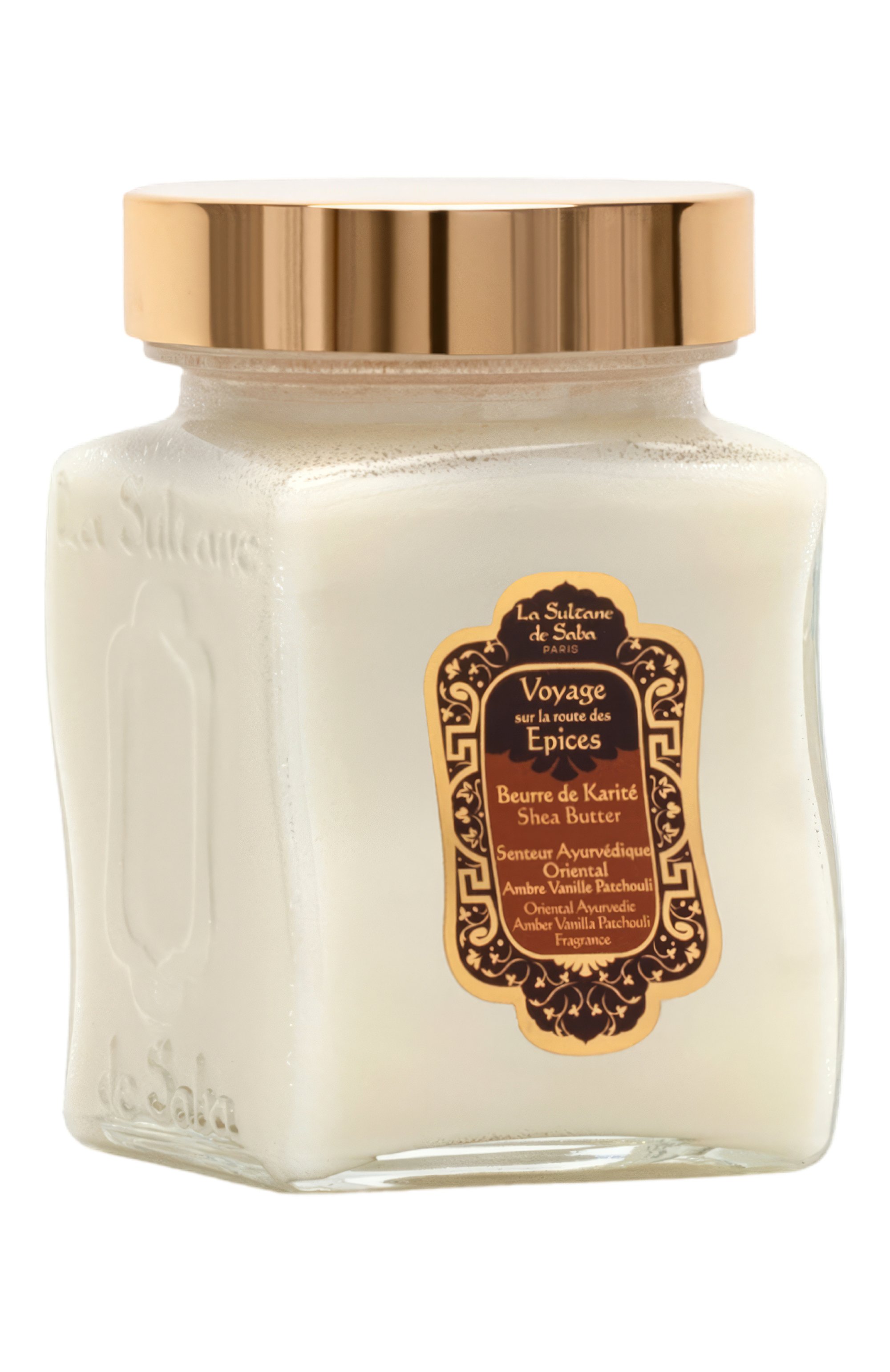 Масло карите для тела и волос «амбра, ваниль и пачули» (300ml) LA SULTANE DE SABA, арт. 3760092230750, фото 2