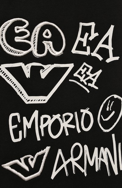 Хлопковые джоггеры EMPORIO ARMANI, арт. EB000020/AF10381, фото 3