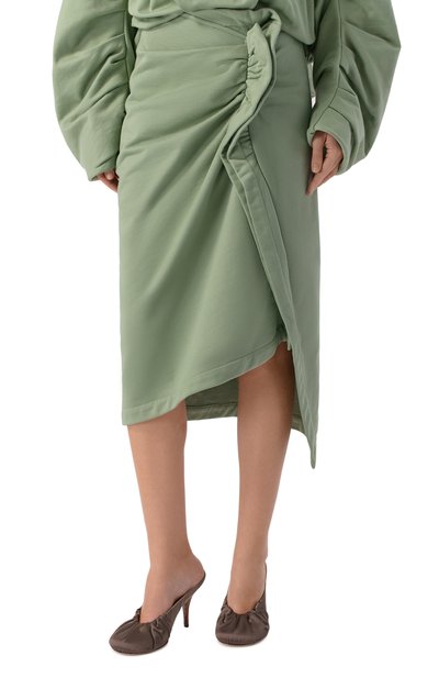 Хлопковая юбка DRIES VAN NOTEN, арт. 131112/3611, фото 3