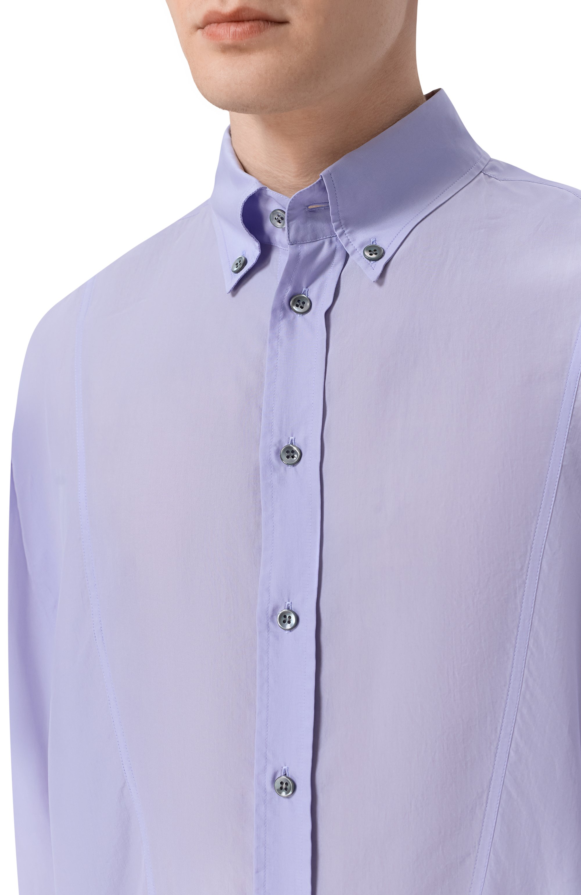 Рубашка из лиоцелла GIORGIO ARMANI, арт. GM003728/TE20925, фото 5