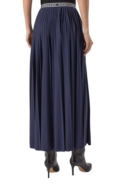 Плиссированная юбка WEEKEND MAX MARA, арт. BLEU, фото 4