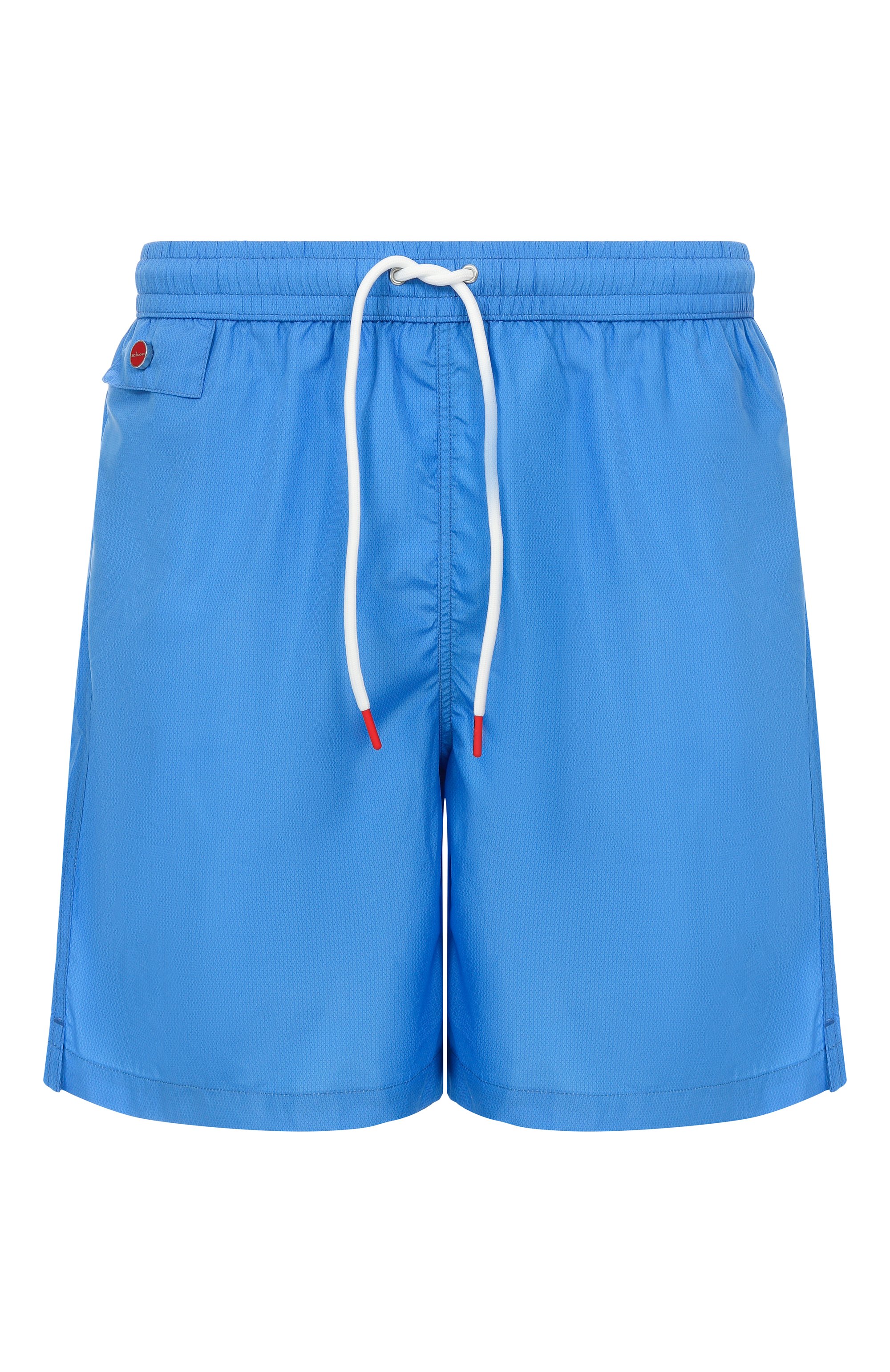 Плавки-шорты KITON голубого цвета по цене 43850 руб., арт. UC0M5CK0750F48, фото 1 Плавки-шорты KITON, арт. UC0M5CK0750F48, фото 1