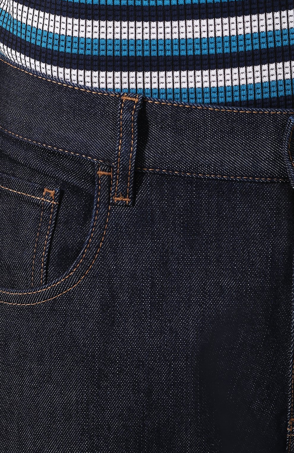 Джинсы PRADA синего цвета по цене 85000 руб., арт. GEP178-1P8Q-F0008-192, фото 5 Джинсы PRADA, арт. GEP178-1P8Q-F0008-192, фото 5