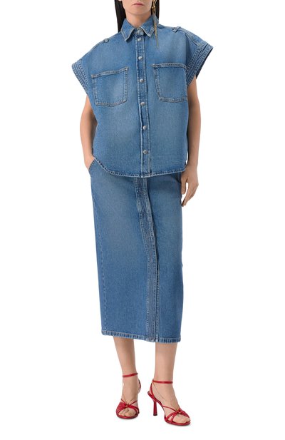 Джинсовый жилет IRO, арт. WP100ELYCIA, фото 2