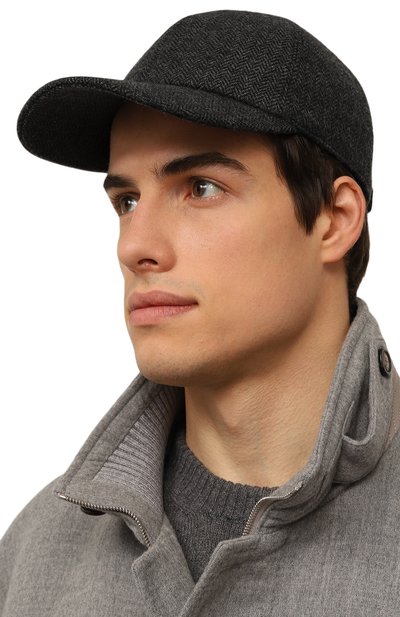 Бейсболка из кашемира и шерсти VICTORIA KUSENKOVA, арт. 388700008001, фото 2