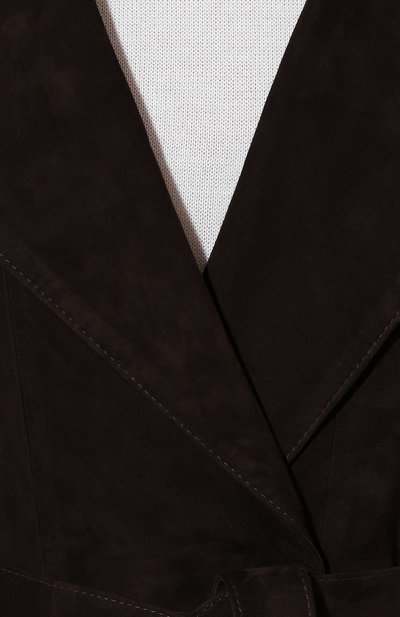 Замшевое пальто VENERA M., арт. 23123SP/110VM, фото 5