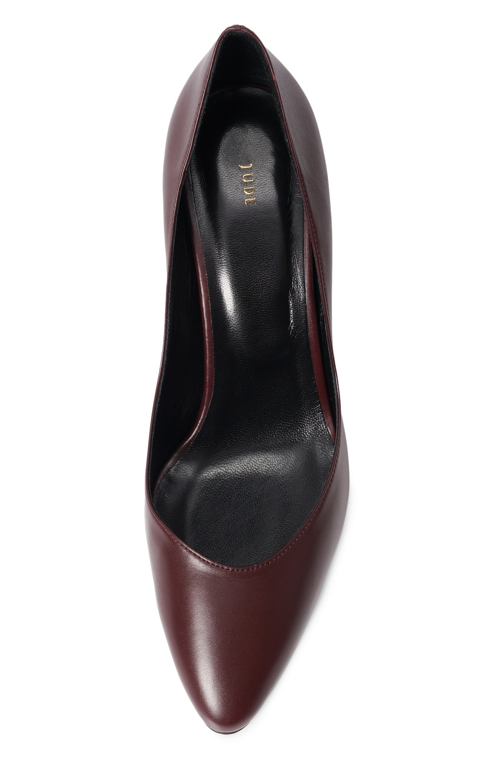Кожаные туфли haze JUDE бордового цвета по цене 64850 руб., арт. HAZE PUMP/CREASED LEATHER, фото 6 Кожаные туфли haze JUDE, арт. HAZE PUMP/CREASED LEATHER, фото 6