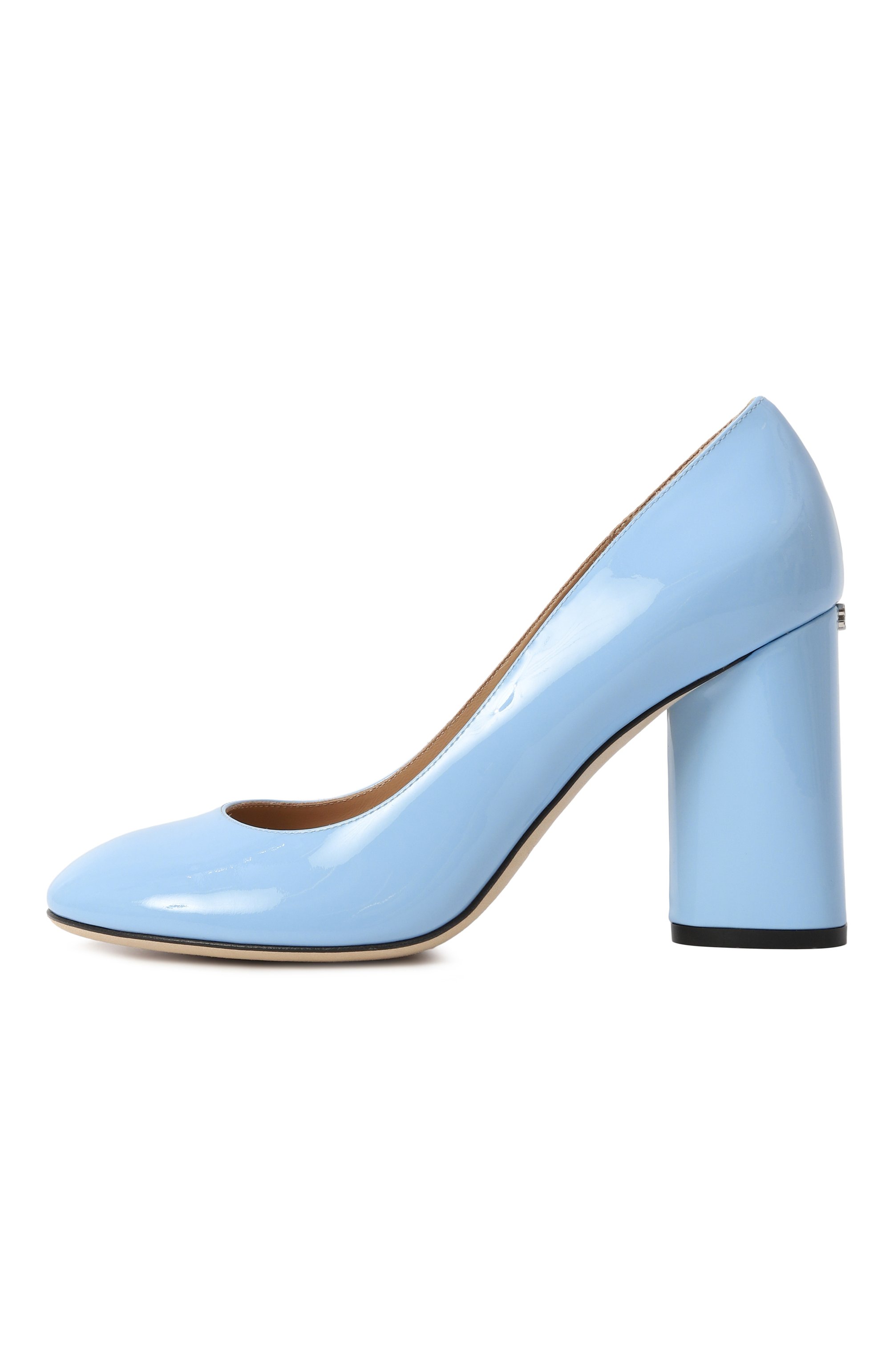 Лакированные туфли sr pilier 90 SERGIO ROSSI голубого цвета по цене 79150 руб., арт. B09560/MVIV01, фото 4 Лакированные туфли sr pilier 90 SERGIO ROSSI, арт. B09560/MVIV01, фото 4