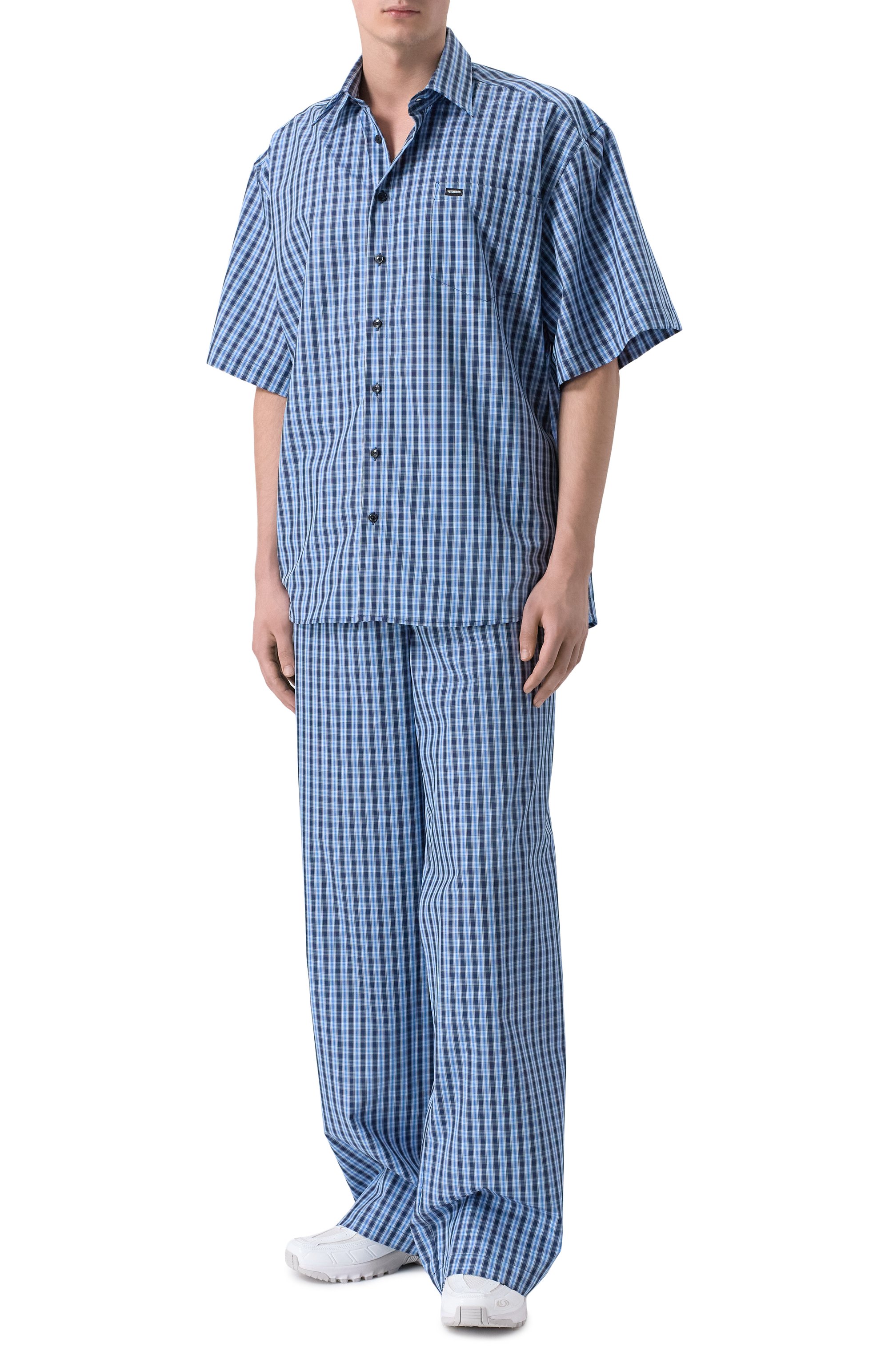 Хлопковые брюки VETEMENTS, арт. ME76PA044N/26132 P0PLIN, фото 2
