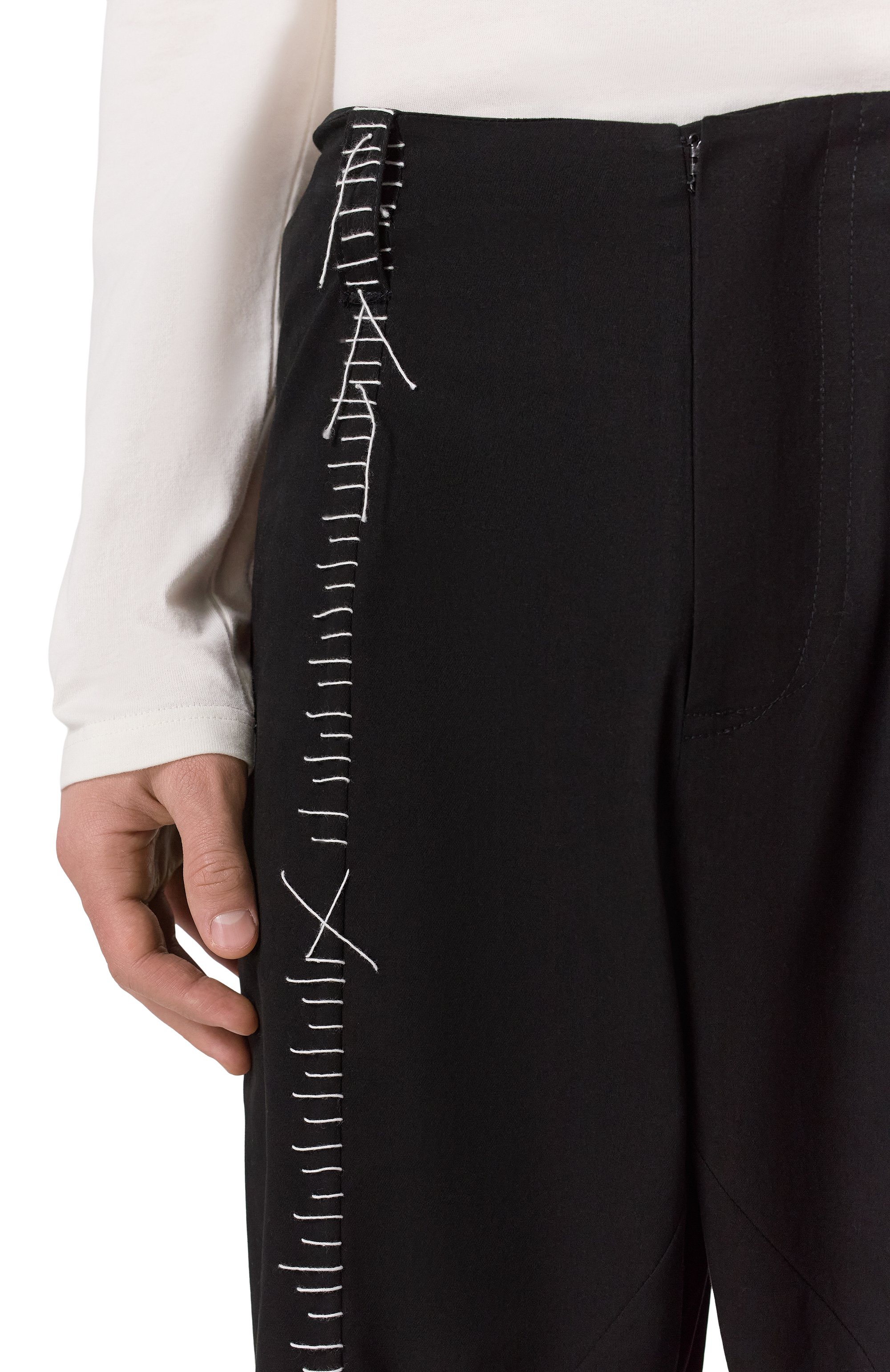 Хлопковые брюки 139DEC, арт. PN395-BK, фото 5