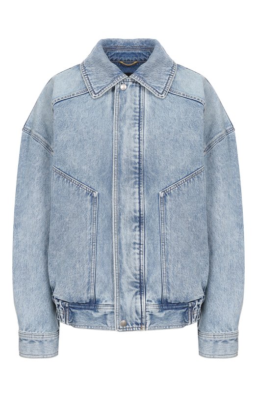 Джинсовая куртка Saint Laurent 861642/Y35AQ Голубой 861642/Y35AQ