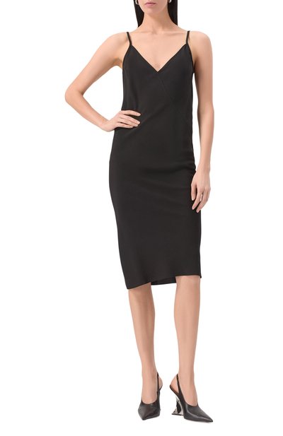 Платье из вискозы RICK OWENS, арт. RP01E7545/Y, фото 3