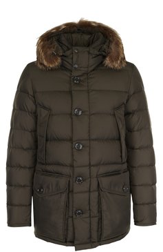 Мужская пуховик cluny MONCLER зеленого цвета, арт. C2-091-41380-25-68352 | Фото 1 (Материал внешний: Пух и перо, Синтетический материал; Статус проверки: Проверена категория; Материал подклада: Синтетический материал; Мужское Кросс-КТ: Пуховик-верхняя одежда, Верхняя одежда, пуховик-короткий; Длина (верхняя одежда): До середины бедра; Рукава: Длинные; Кросс-КТ: Куртка; Ювелирные украшения: Назначено; Драгоценные камни: Проставлено; Материал сплава: Проставлено; Стили: Кэжуэл)