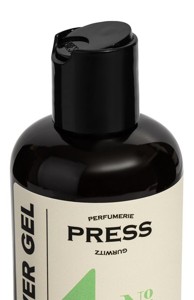 Гель для душа №4 bergamot, fig, musk (300ml) PRESS GURWITZ PERFUMERIE, арт. 4631159194133, фото 3