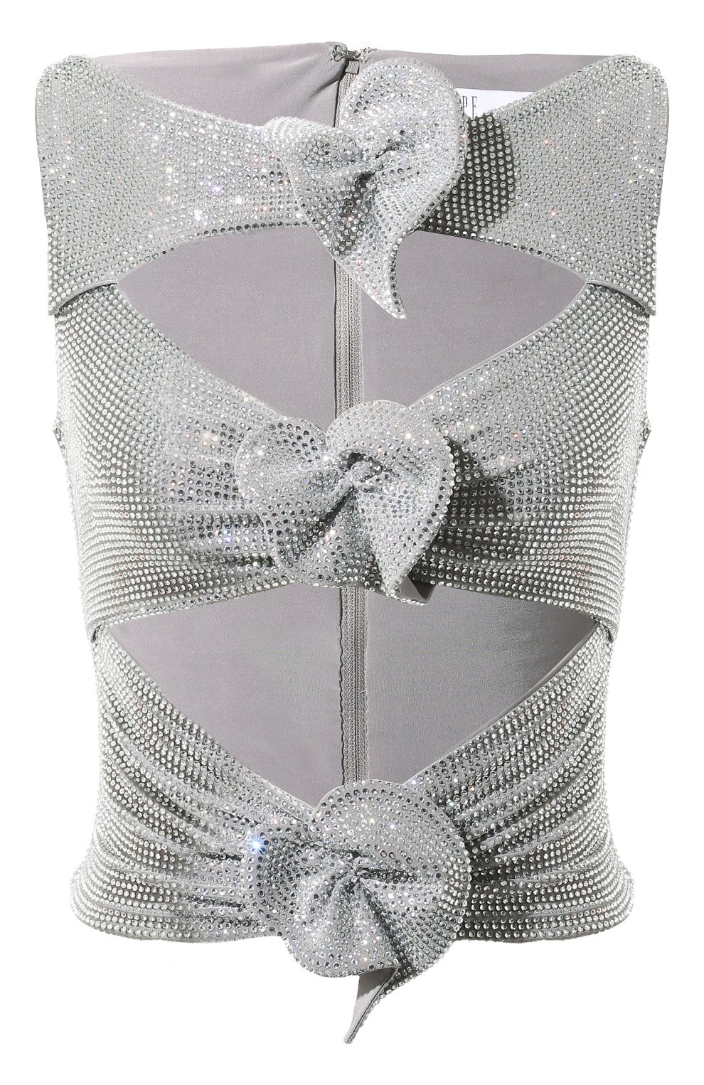 Топ с отделкой страза�ми GIUSEPPE DI MORABITO, арт. 02SST0245FC 02302, фото 1