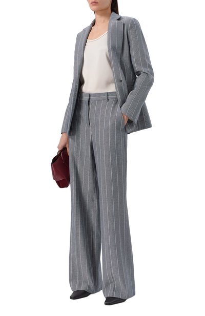 Жакет из хлопка и льна LORENA ANTONIAZZI, арт. P2635GA08A/5181, фото 2