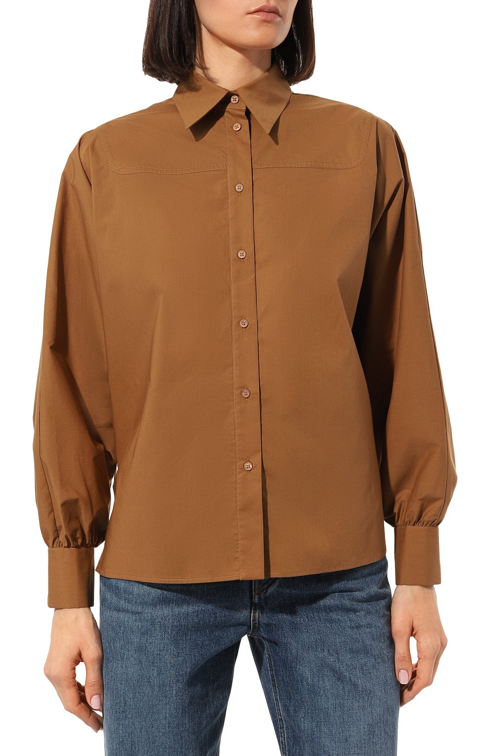 Хлопковая рубашка BEATRICE .B, арт. 23FE4978S0LEIL, фото 3