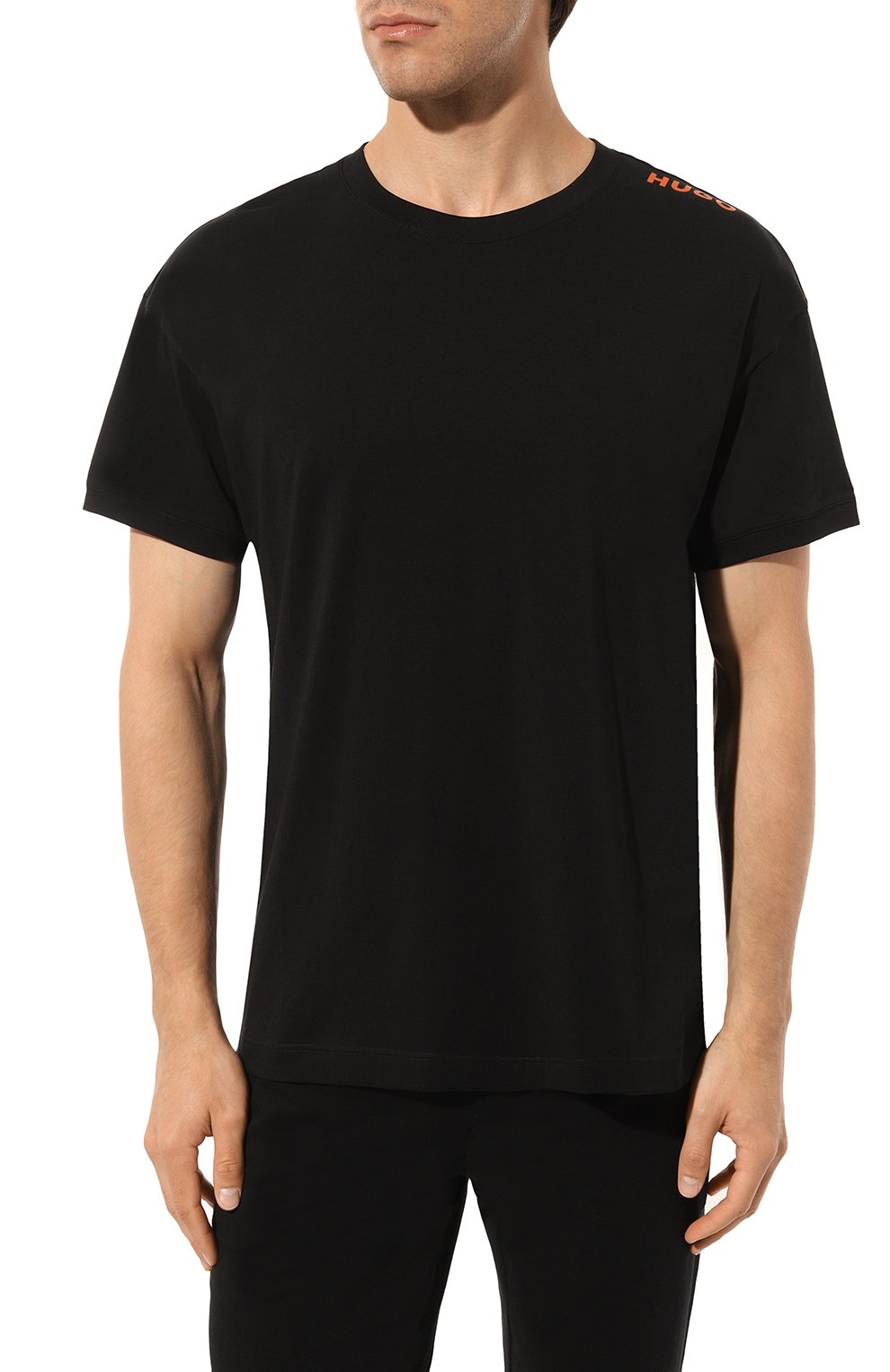 Хлопковая футболка HUGO, арт. 50478931, фото 3