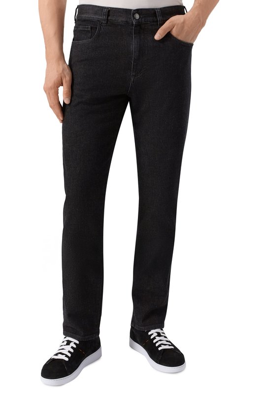 Джинсы Canali 91719/PX01028 Чёрный  91719/PX01028 Фото 3