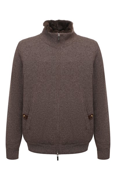 Кашемировый бомбер с подкладкой из меха бобра SVEVO, арт. 0140SA20/MP01/2/60-62, фото 1