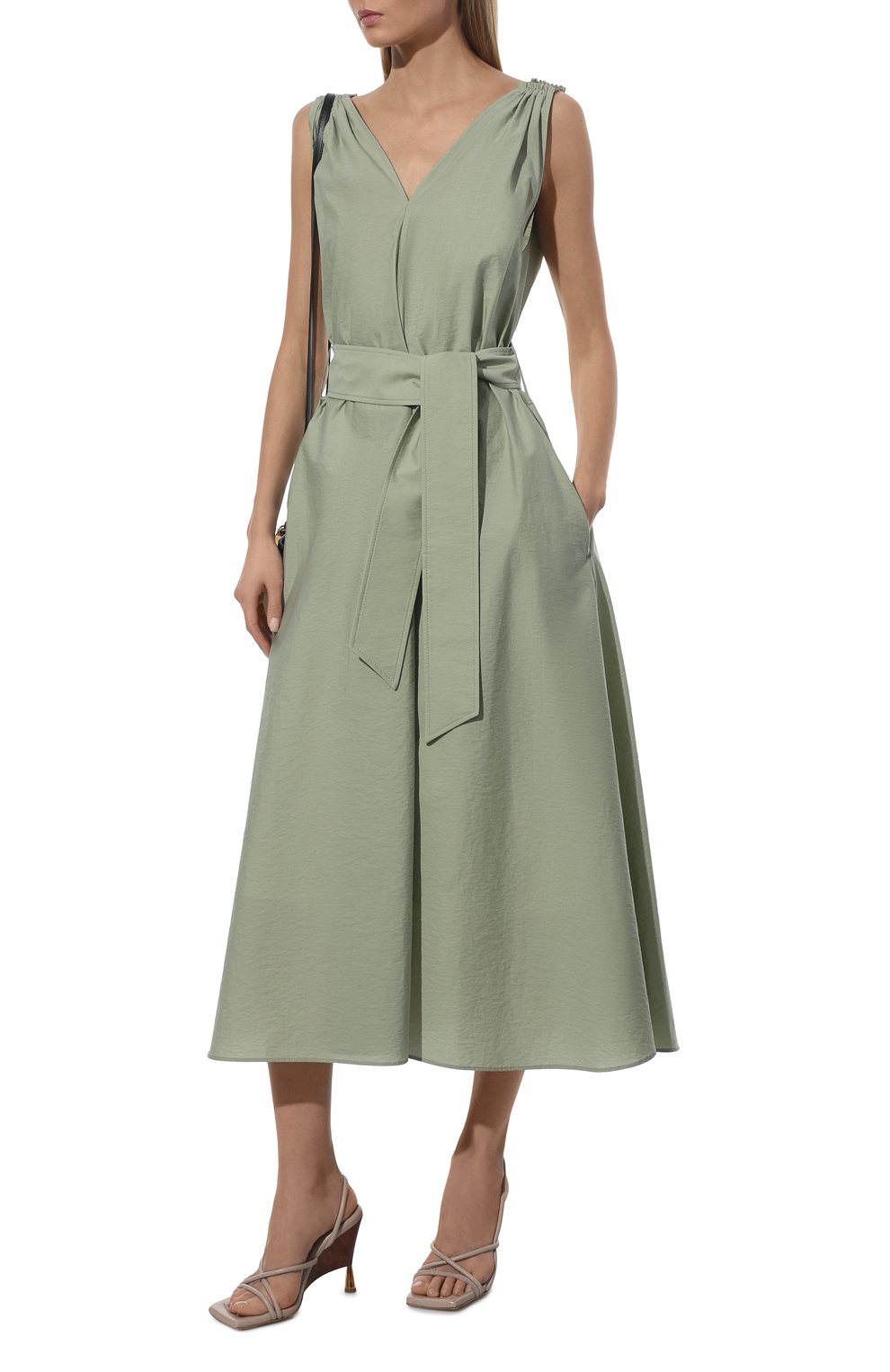 Хлопковое платье BRUNELLO CUCINELLI, арт. M0F79A4538, фото 2