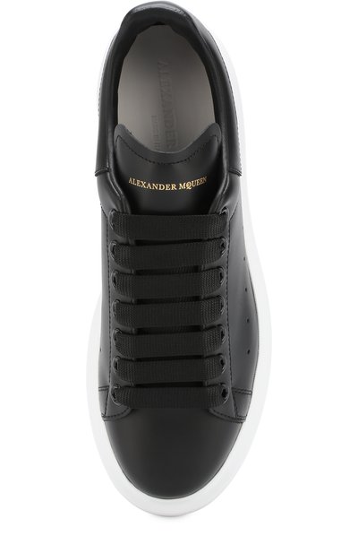 Кожаные кеды ALEXANDER MCQUEEN, арт. 462214/WHGP0, фото 5