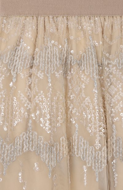 Юбка с отделкой пайетками BRUNELLO CUCINELLI, арт. BA960S222B, фото 3