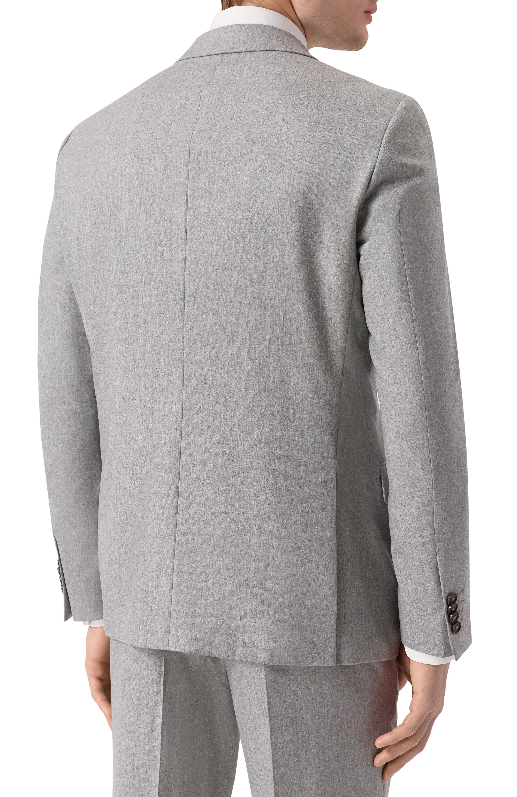 Шерстяной костюм CORNELIANI светло-серого цвета по цене 168500 руб., арт. 266005-2618111_SET, фото 3 Шерстяной костюм CORNELIANI, арт. 266005-2618111_SET, фото 3