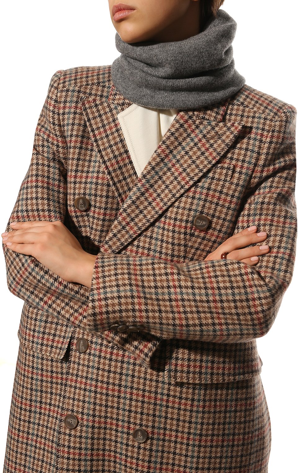 Кашемировый шарф-снуд TEGIN, арт. F04, фото 2