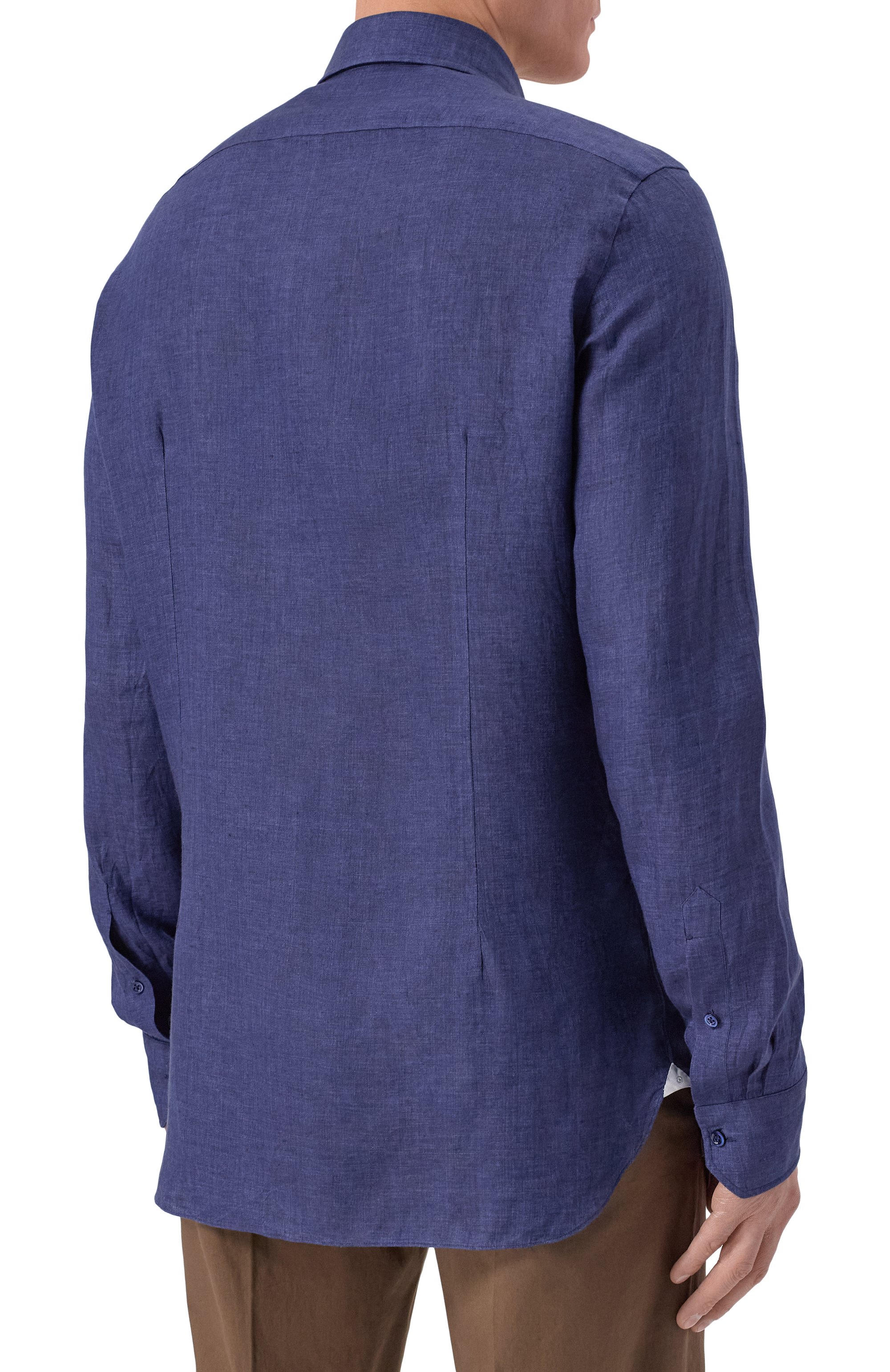 Льняная рубашка GIAMPAOLO, арт. 608/TS44322, фото 4