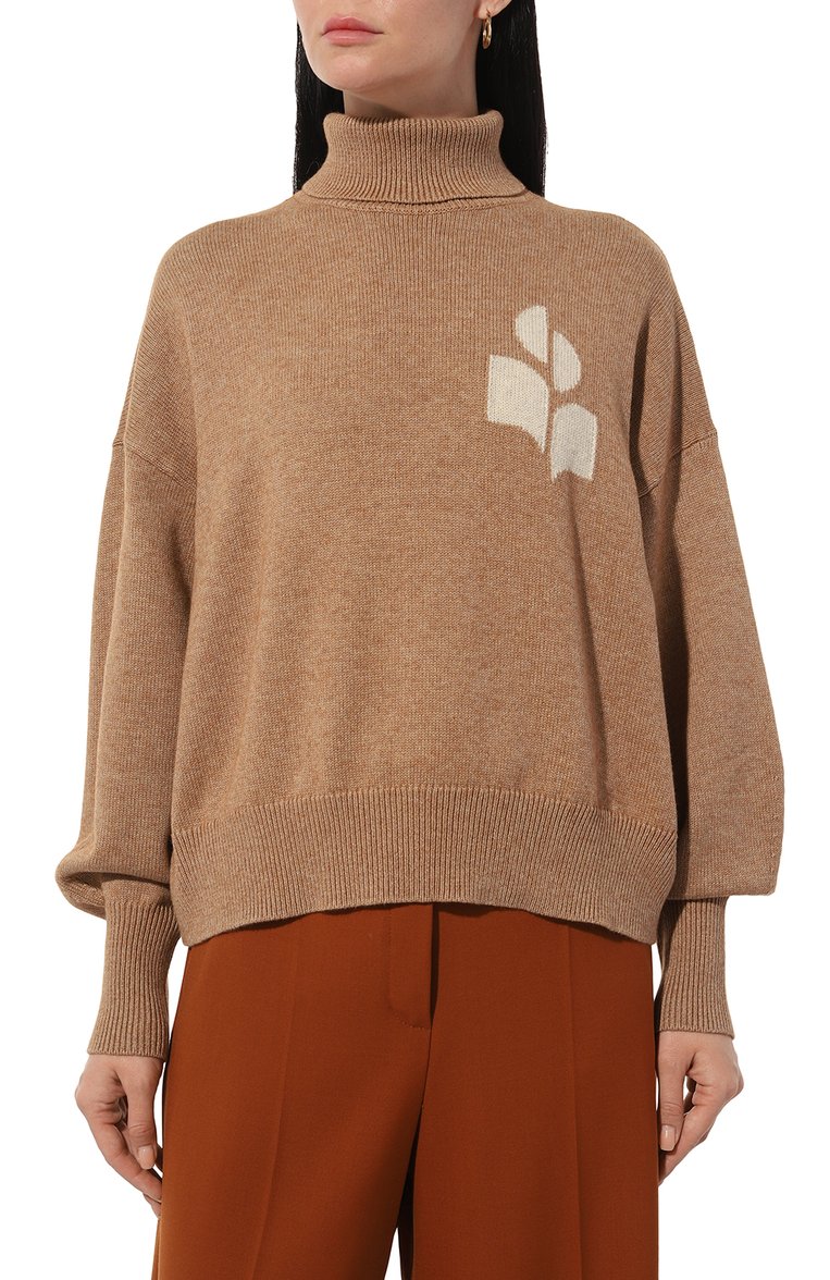 Свитер из хлопка и шерсти ISABEL MARANT ETOILE, арт. PU0222FA, фото 1
