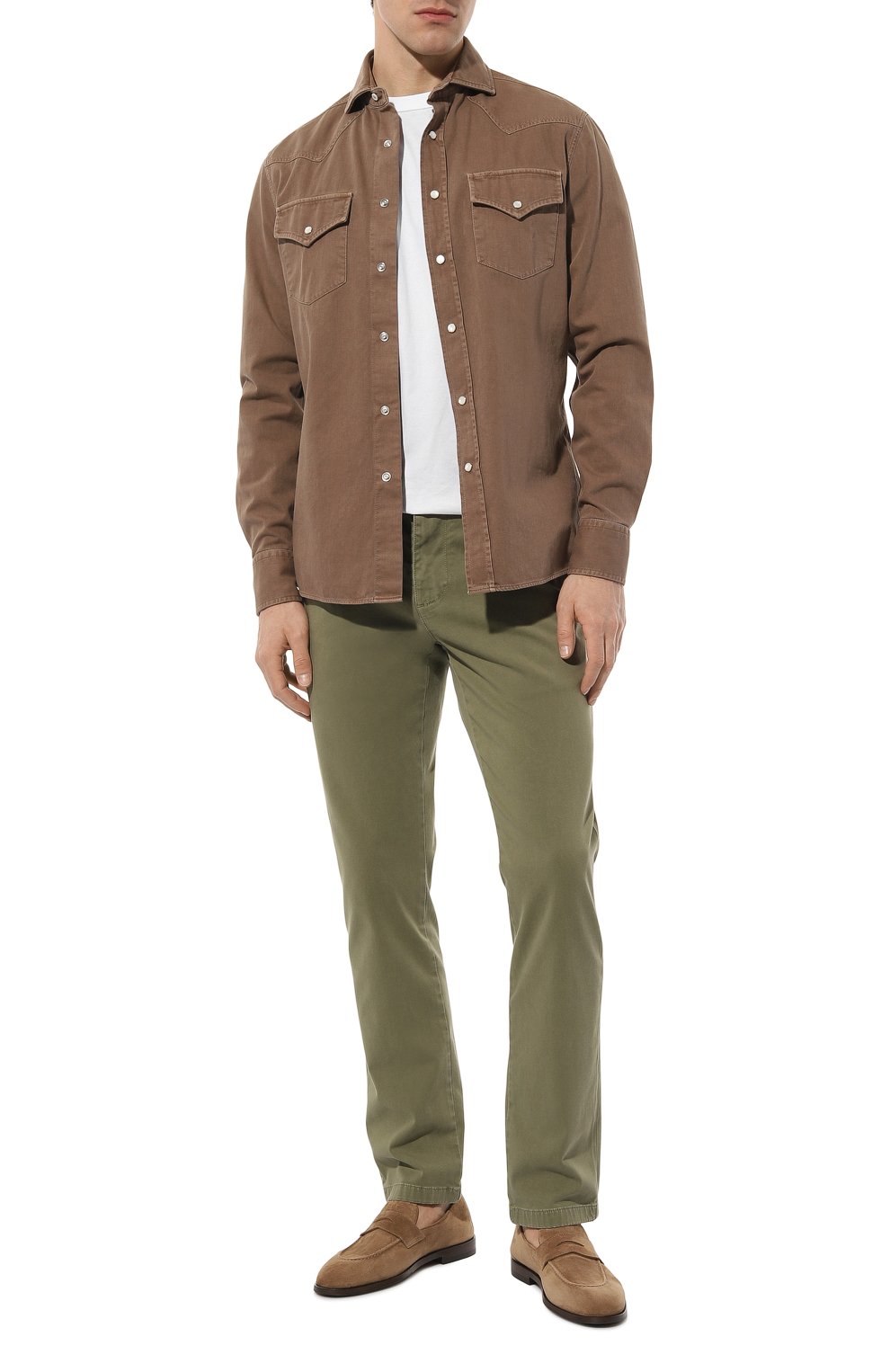 Замшевые пенни-лоферы BRUNELLO CUCINELLI, арт. MZUCCB2250, фото 2