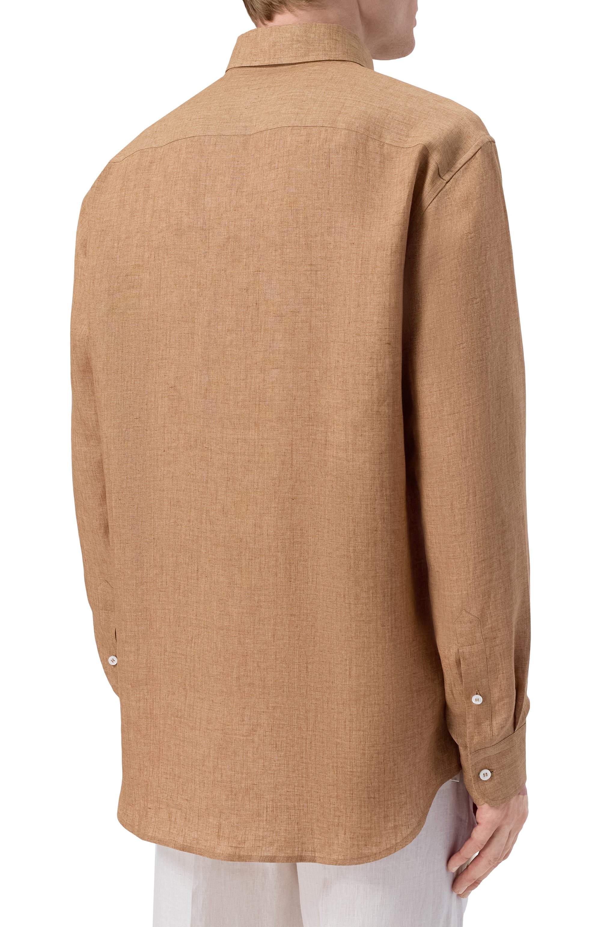 Льняная рубашка BRIONI, арт. SCAY0L/P9111, фото 4