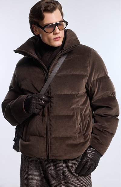 Кожаные перчатки MVST, арт. SG12/CRISS CR0SS 4010/NAPPA CASH LINED, фото 3