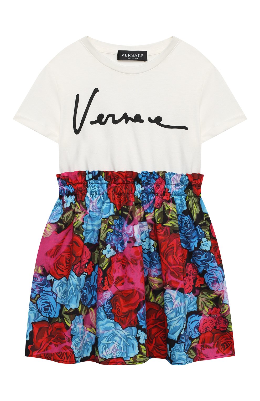 Хлопковое платье VERSACE, арт. YC000414/YA00079/4A-6A, фото 1