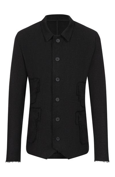 Мужской двусторонний пиджак из вискозы и льна 139DEC, арт. SUT617-BK