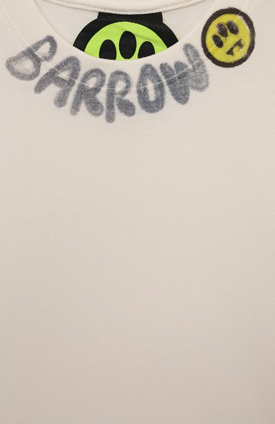 Хлопковая футболка BARROW, арт. F4BKJUTH040, фото 3