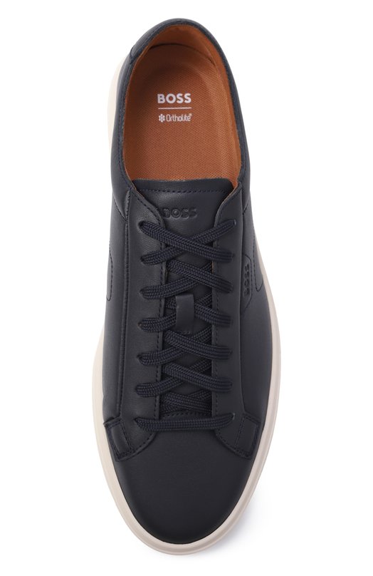 Кожаные кеды Kieran BOSS 50557866 Синий  50557866 Фото 6