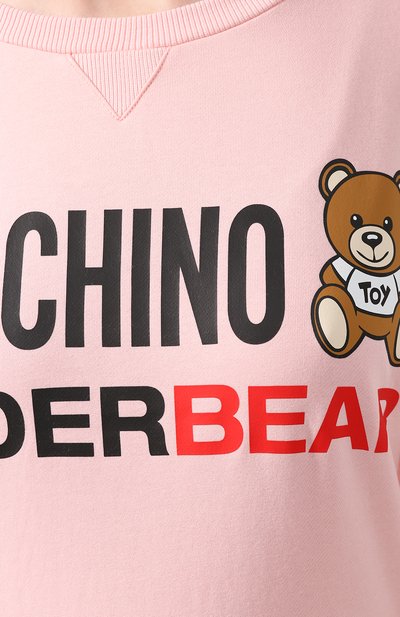 Хлопковый свитшот MOSCHINO, арт. A1709/9026, фото 5