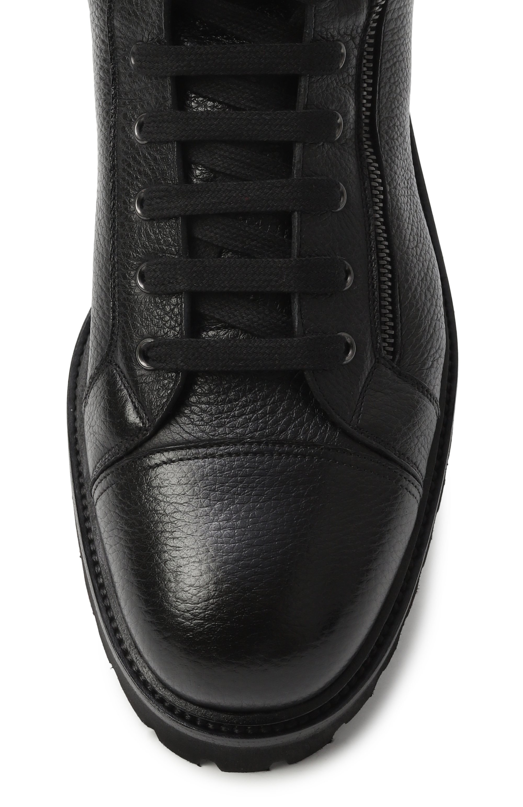 Кожаные ботинки W.GIBBS, арт. 0672001/CERV0 VACCHETTA FUR_NAPPA/SHI/EVA, фото 6