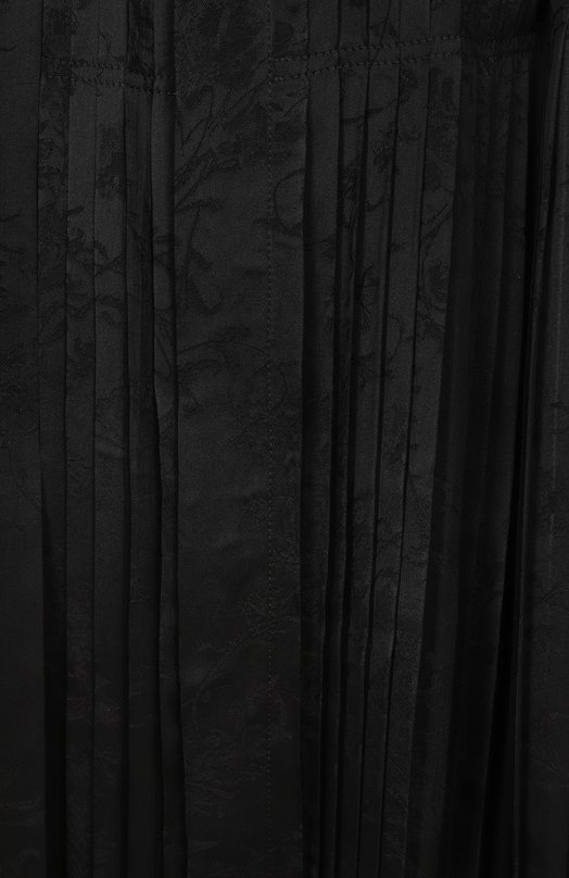 Блузка из вискозы и шелка Ann Demeulemeester B0012787/FA611 Чёрный  B0012787/FA611 Фото 6