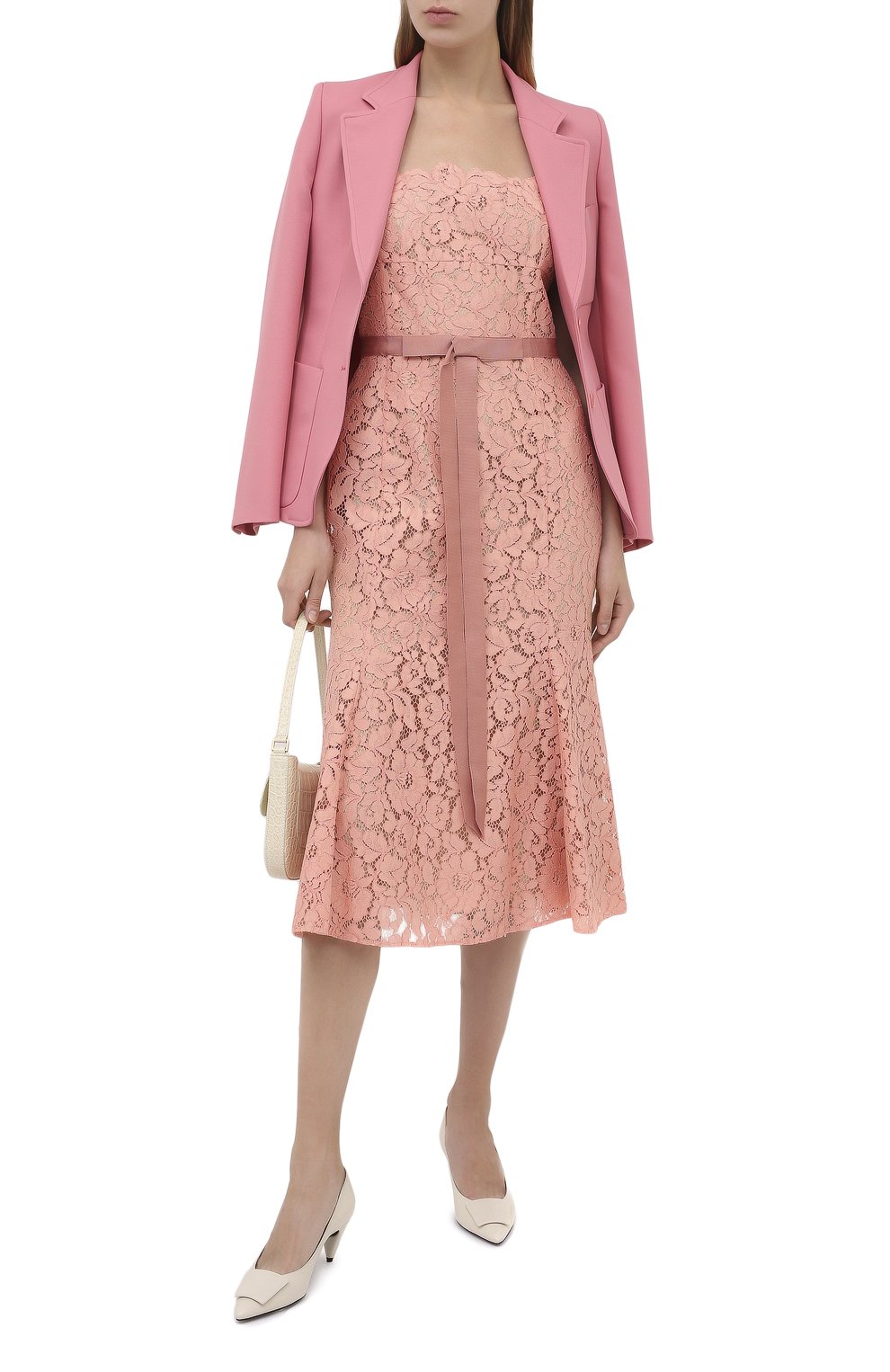 Жакет STELLA MCCARTNEY розового цвета по цене 107500 руб., арт. 601902/S0A36, фото 3 Жакет STELLA MCCARTNEY, арт. 601902/S0A36, фото 3