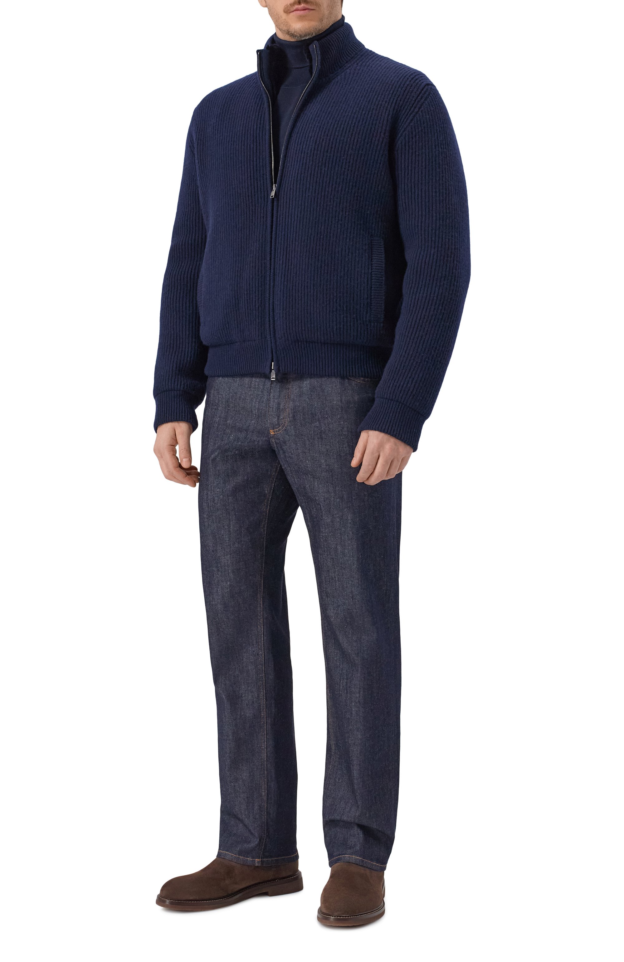 Кашемировый кардиган с подкладкой из норки MVST, арт. FTXTRECK-ES3625-3V/TR-ES3625-1, фото 2