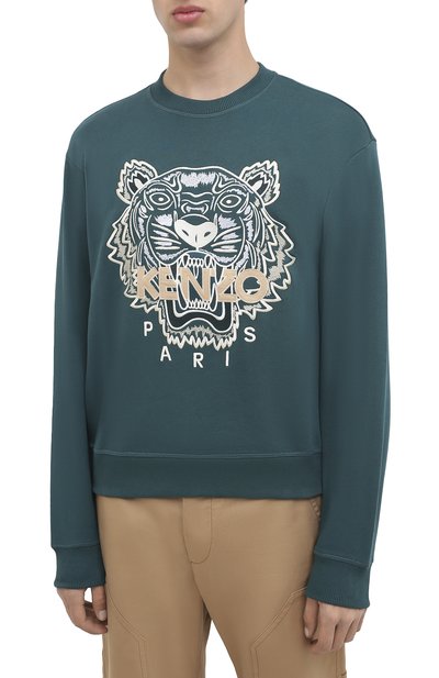 Хлопковый свитшот KENZO, арт. FA65SW1104XA, фото 3