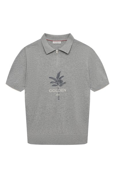 Хлопковое поло BRUNELLO CUCINELLI, арт. B29M13155C