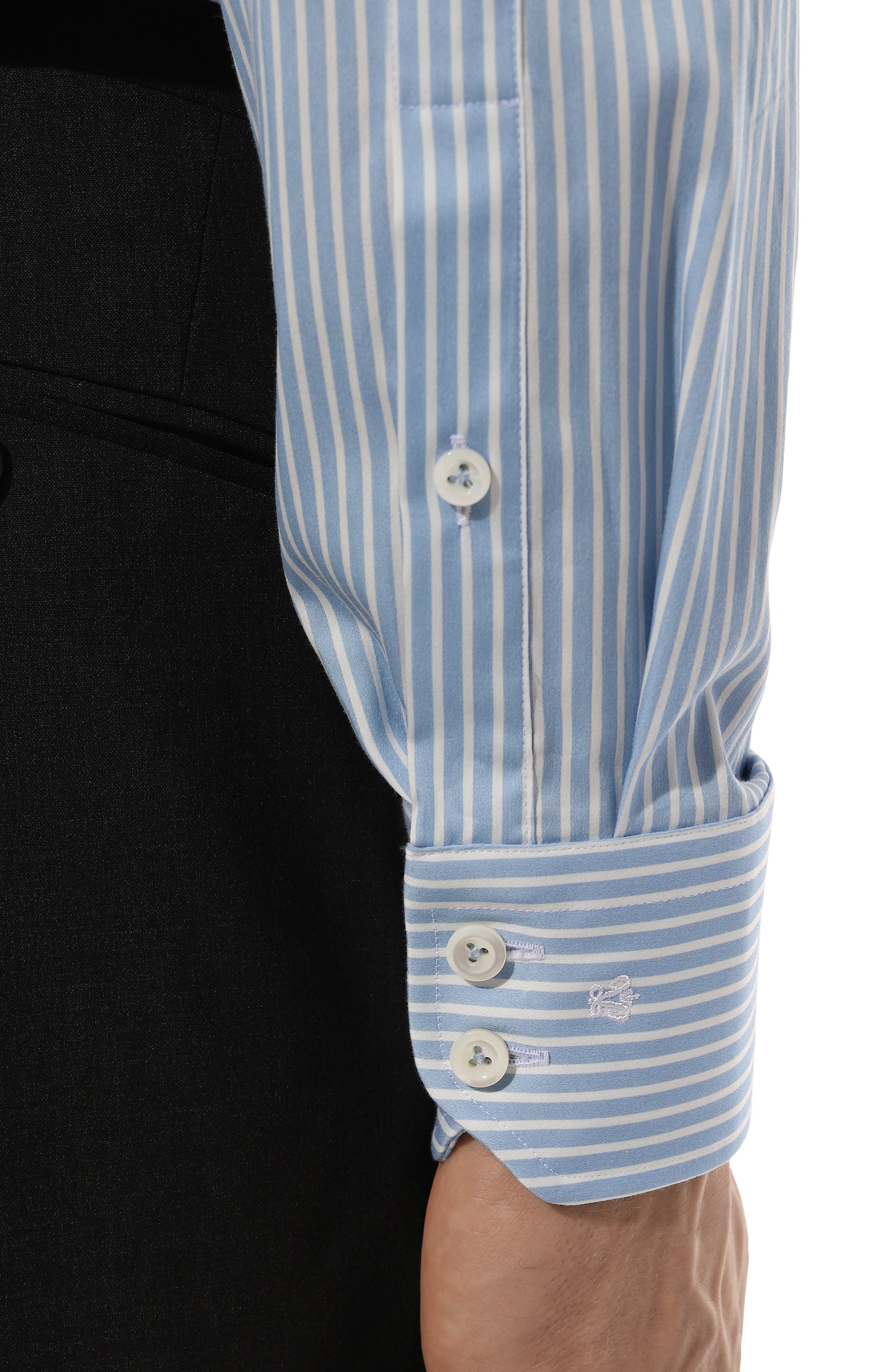 Хлопковая сорочка VAN LAACK, арт. RIK0S-SF/172019, фото 6