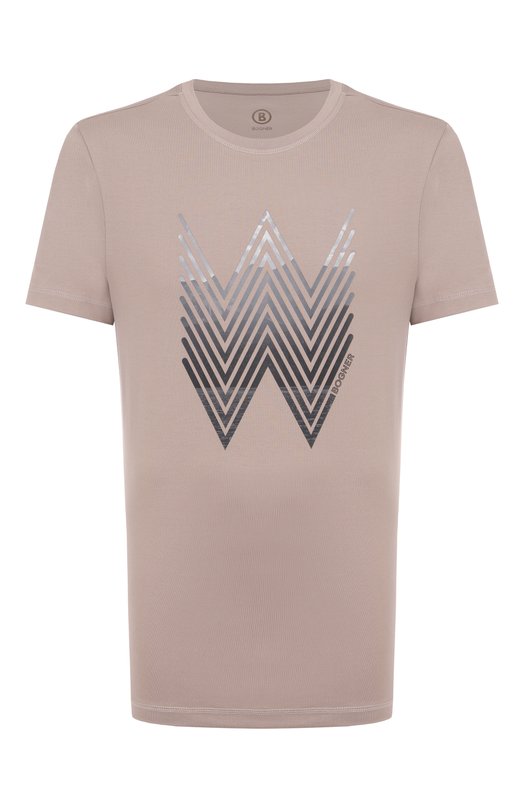 Хлопковая футболка Bogner 58466604 Бежевый 58466604