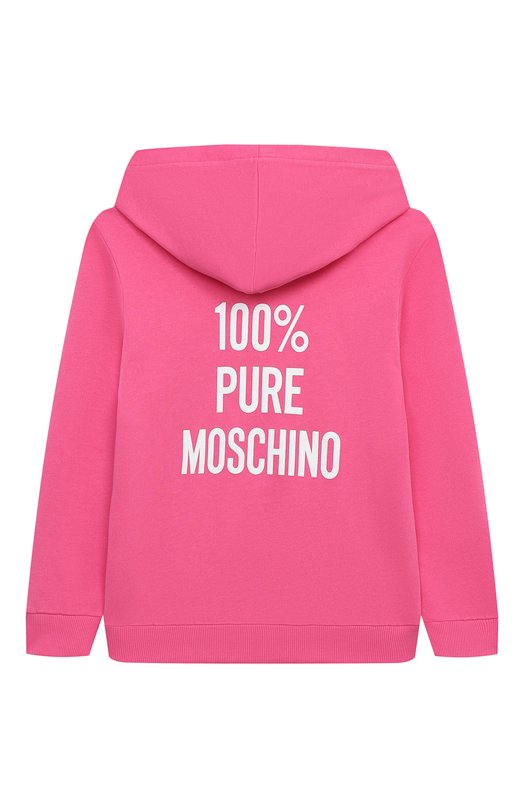 Хлопковое худи Moschino 2